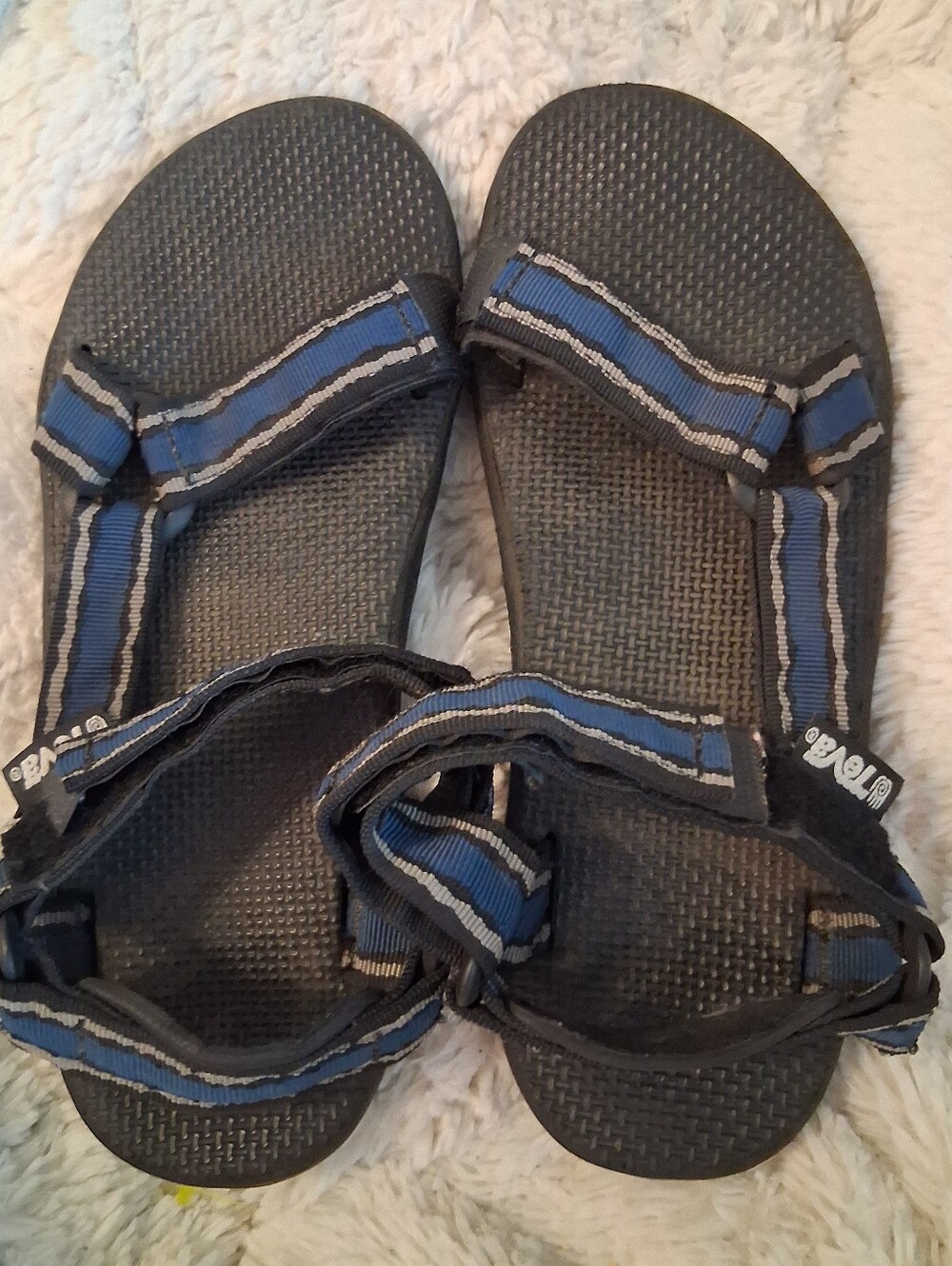 Mens Teva Velcro Sandals EU 39.5 Mens 7